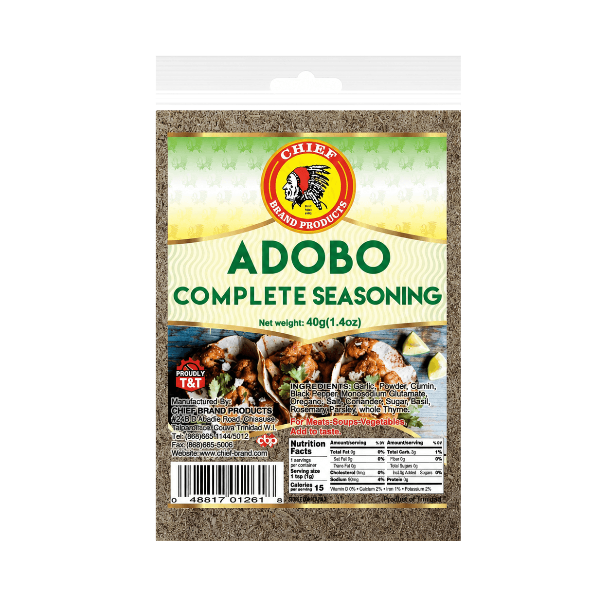 Chief Adobo Complete Seasoning